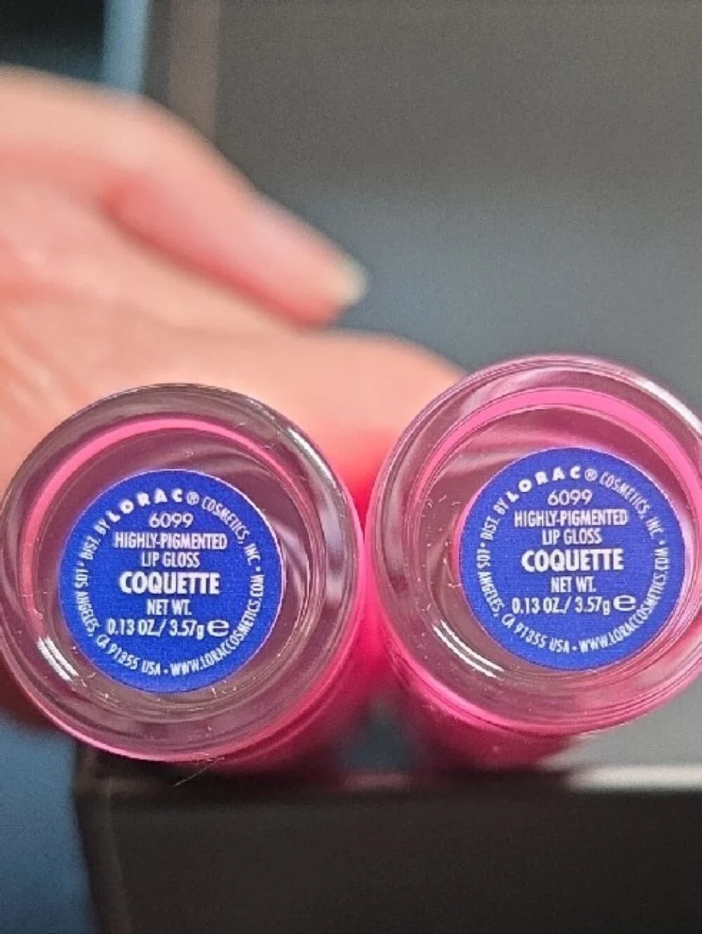 LORAC Alter Ego Lip Gloss, Set Of Two - Coquette